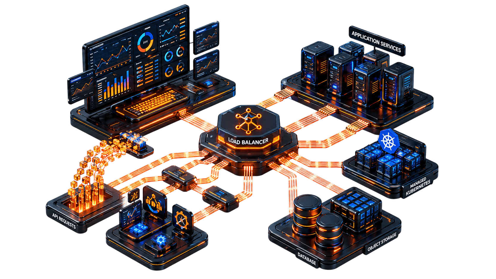 Analytics APIs and dashboards must stay fast illustration