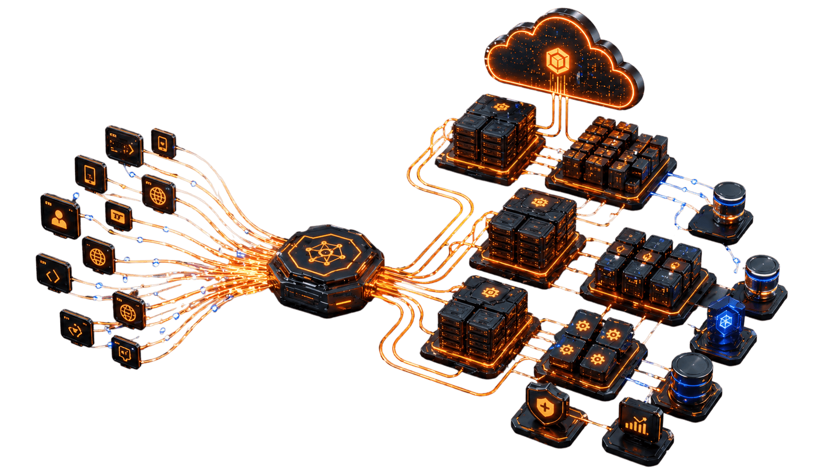 APIs and backend services need to scale illustration