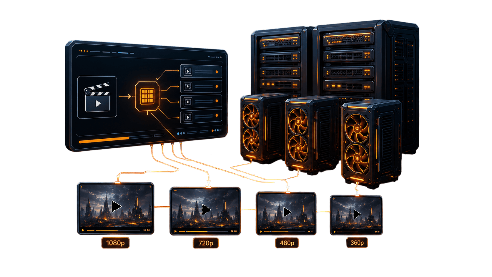 Video processing needs reliable compute illustration
